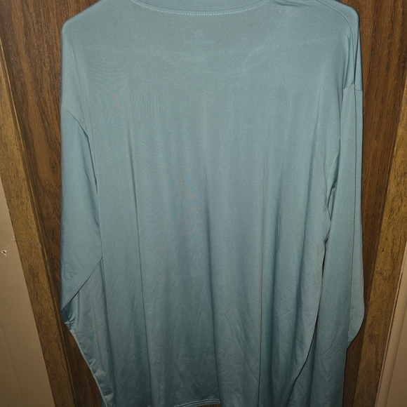 Essentials Teal Crew Neck Top - Picture 3 of 4